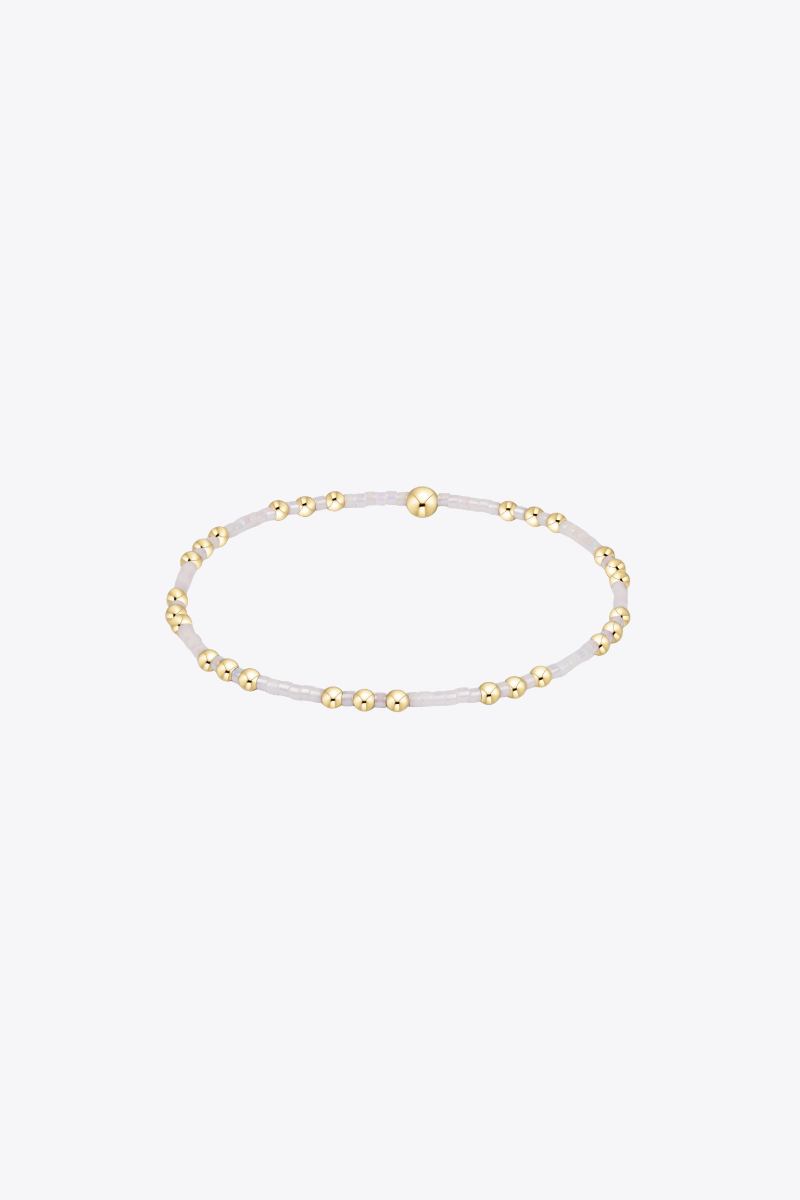 Hope Joy Bracelet - Silky White