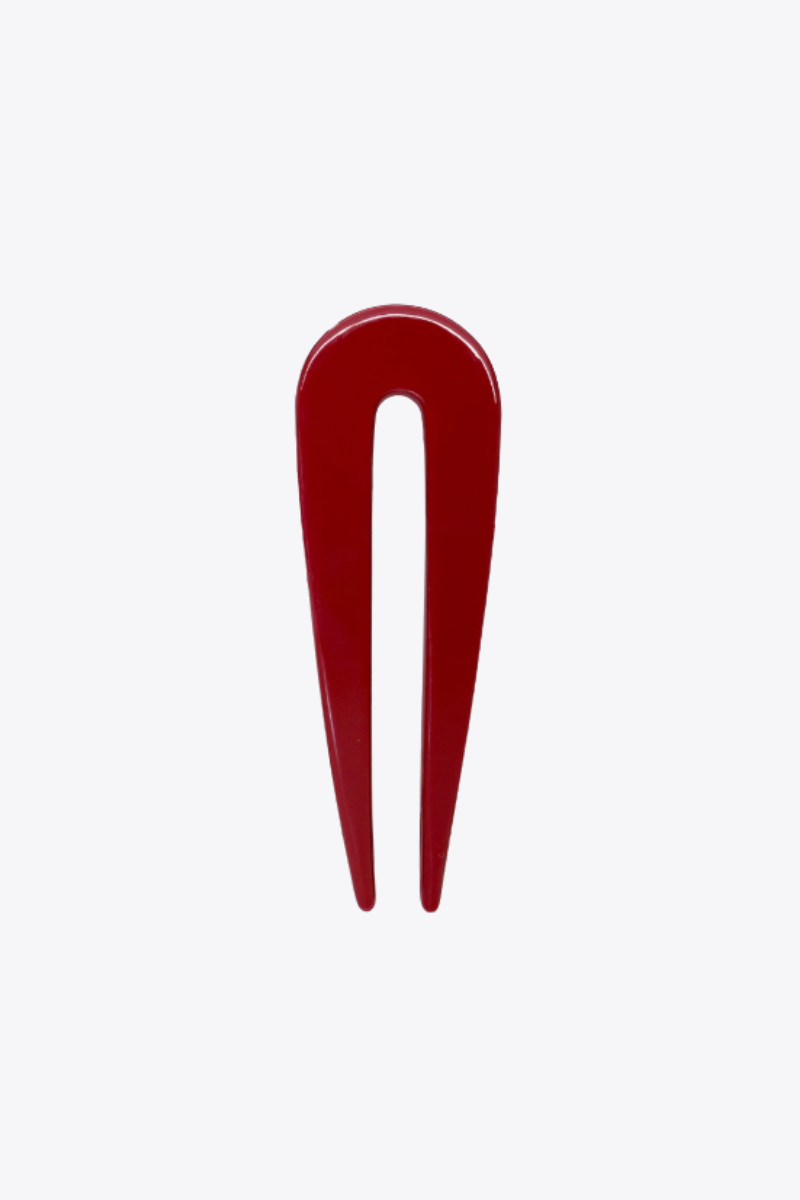 Hair Pin in Cherry Kiss