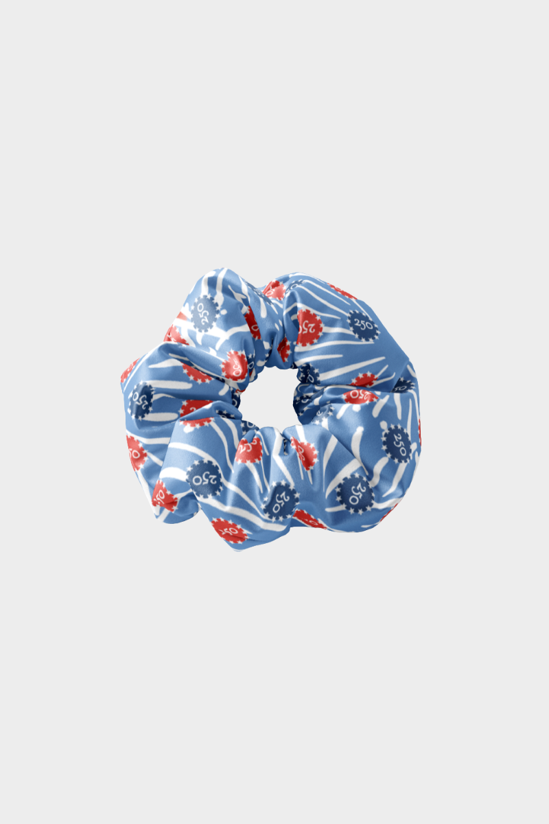 CB Grey x Freedom 250 Silk Scrunchie