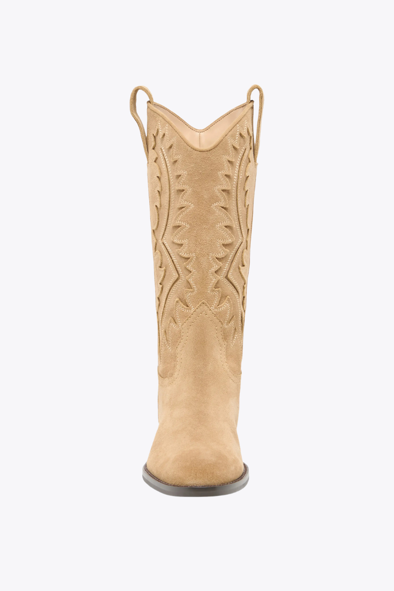 Tomara Boot in Cashew Suede