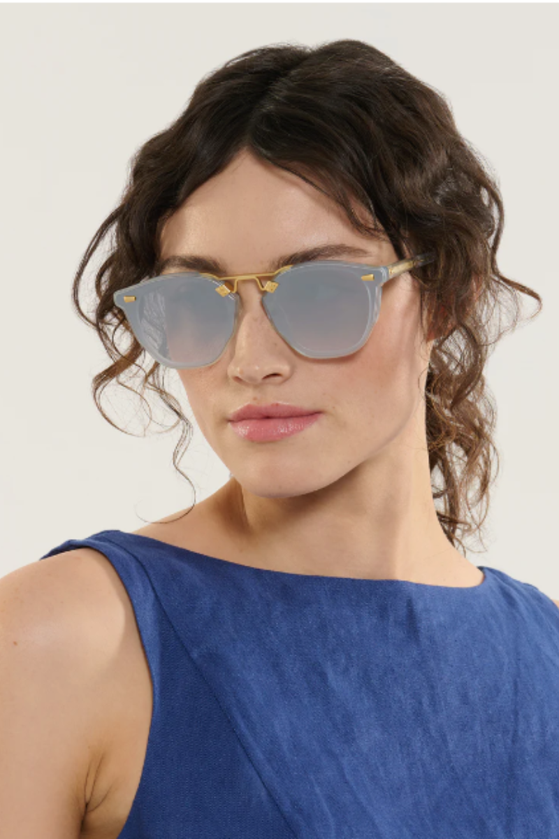 Krewe Beau Sunglasses BEAU NYLON | Black + Shadow 24K Polarized | KREWE main image 4