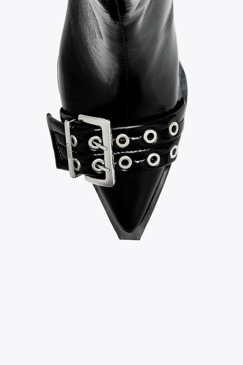 Buckle Low Boot Naplack