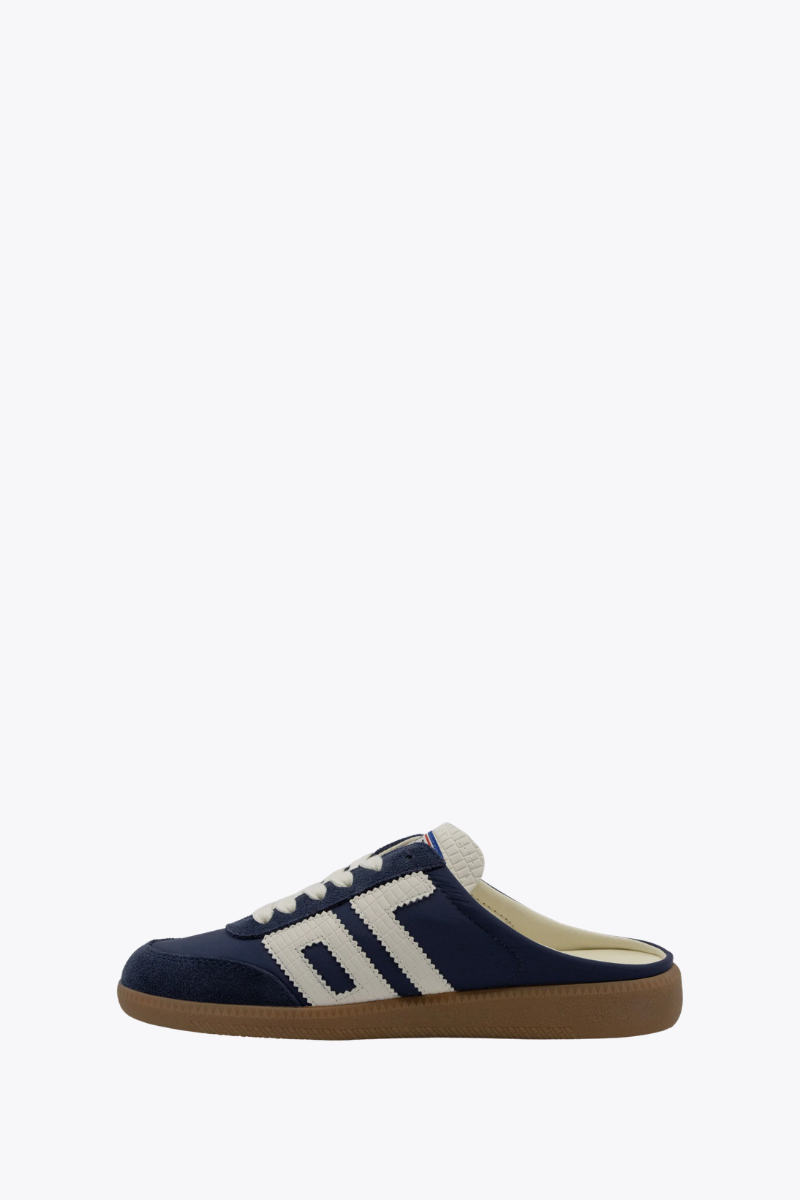 Back 70 Streetwear Easter in Navy Backless Sneakers