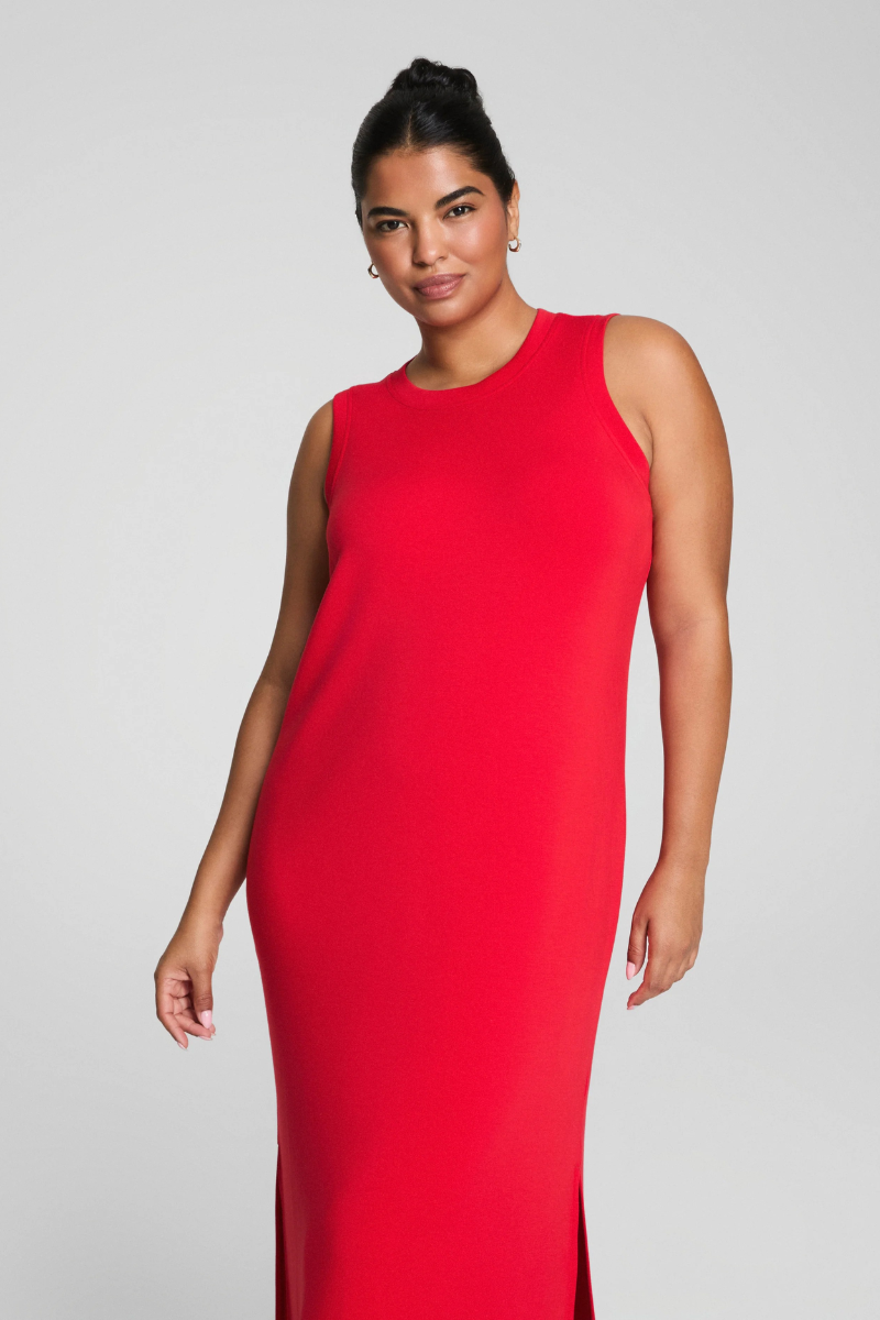 spanx airessentials maxi dress Women's Tank in Red Size S season:23_05_spring 5% Elastane Coast Women's Bandeau Belted size:12/14