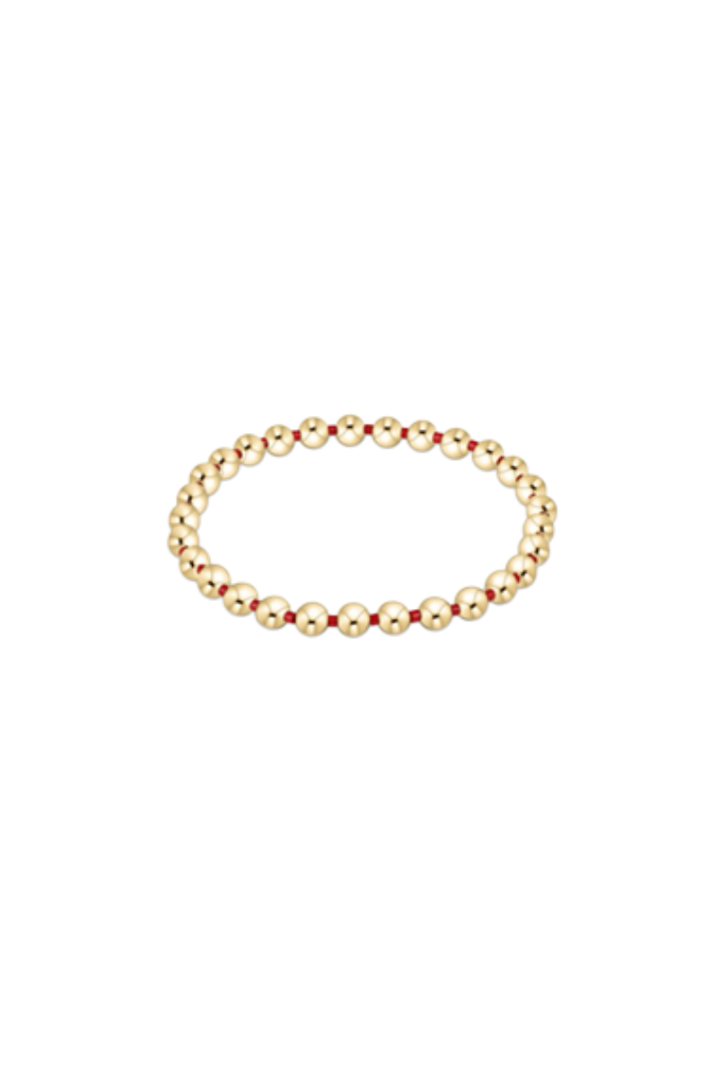 Gameday Hope Grateful 5mm Bead Bracelet