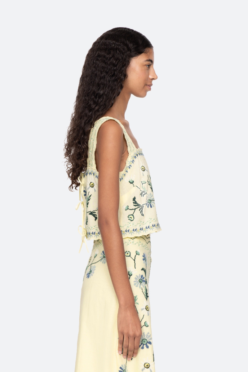 Audra Embroidery Tank Top