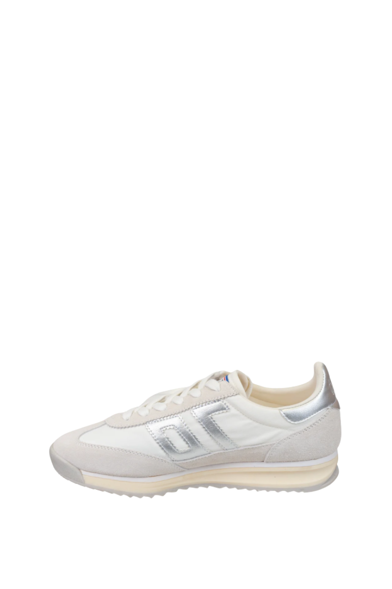 Back 70 Streetwear Barkley Jogger Sneakers Metallic Silver