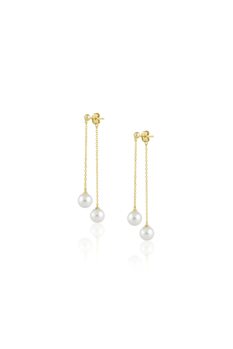 Xana Double Dangle Earrings