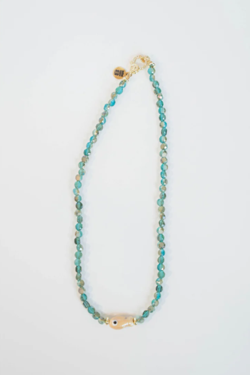 Crystal Fish Necklace