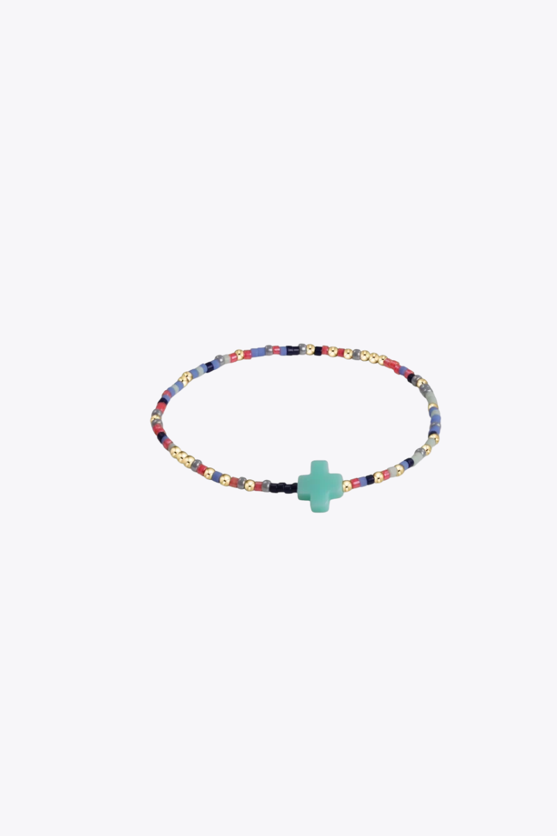 egirl Hope Unwritten Signature Cross Bracelet - Don't Be Crabby