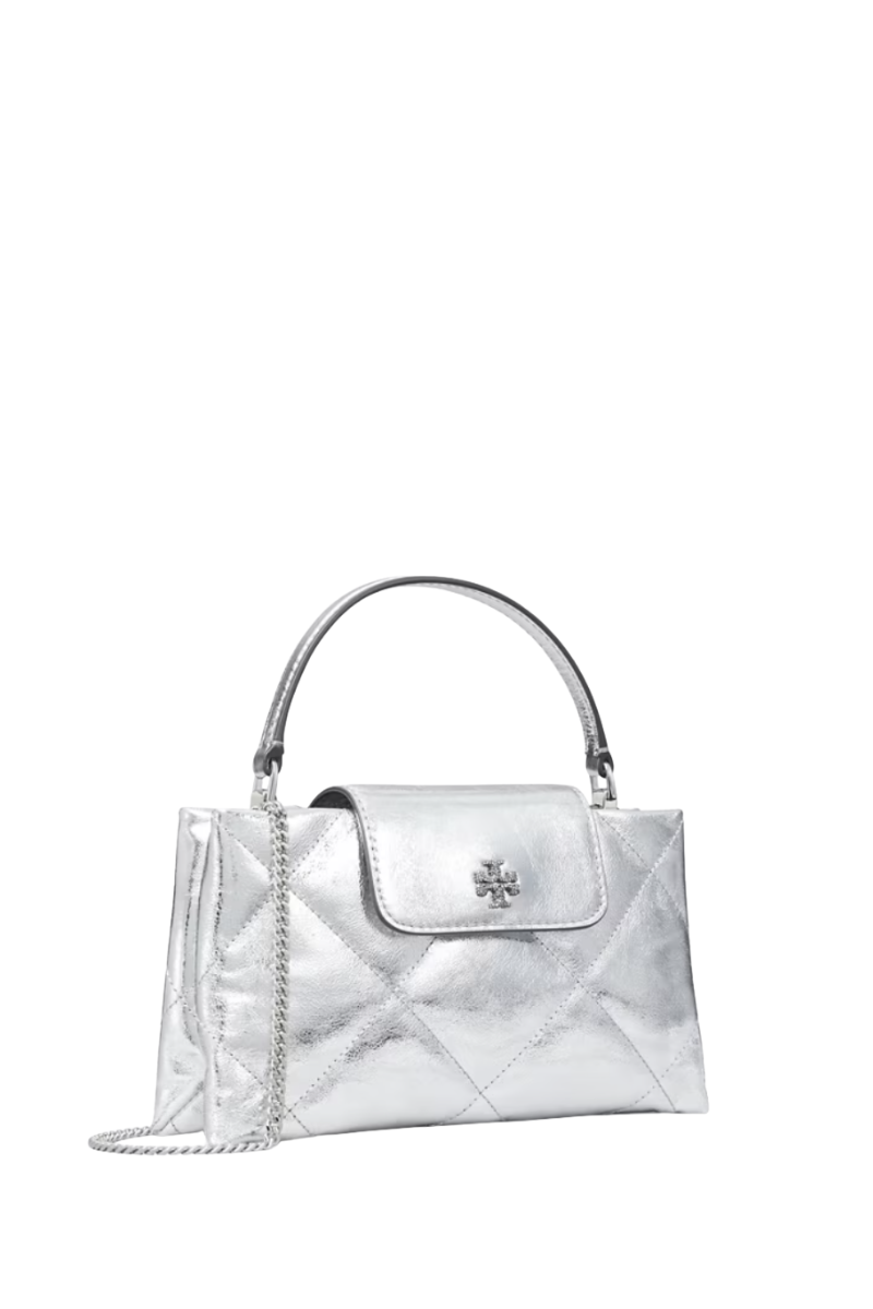 Kira Diamond Quilt-Top Handle Crossbody