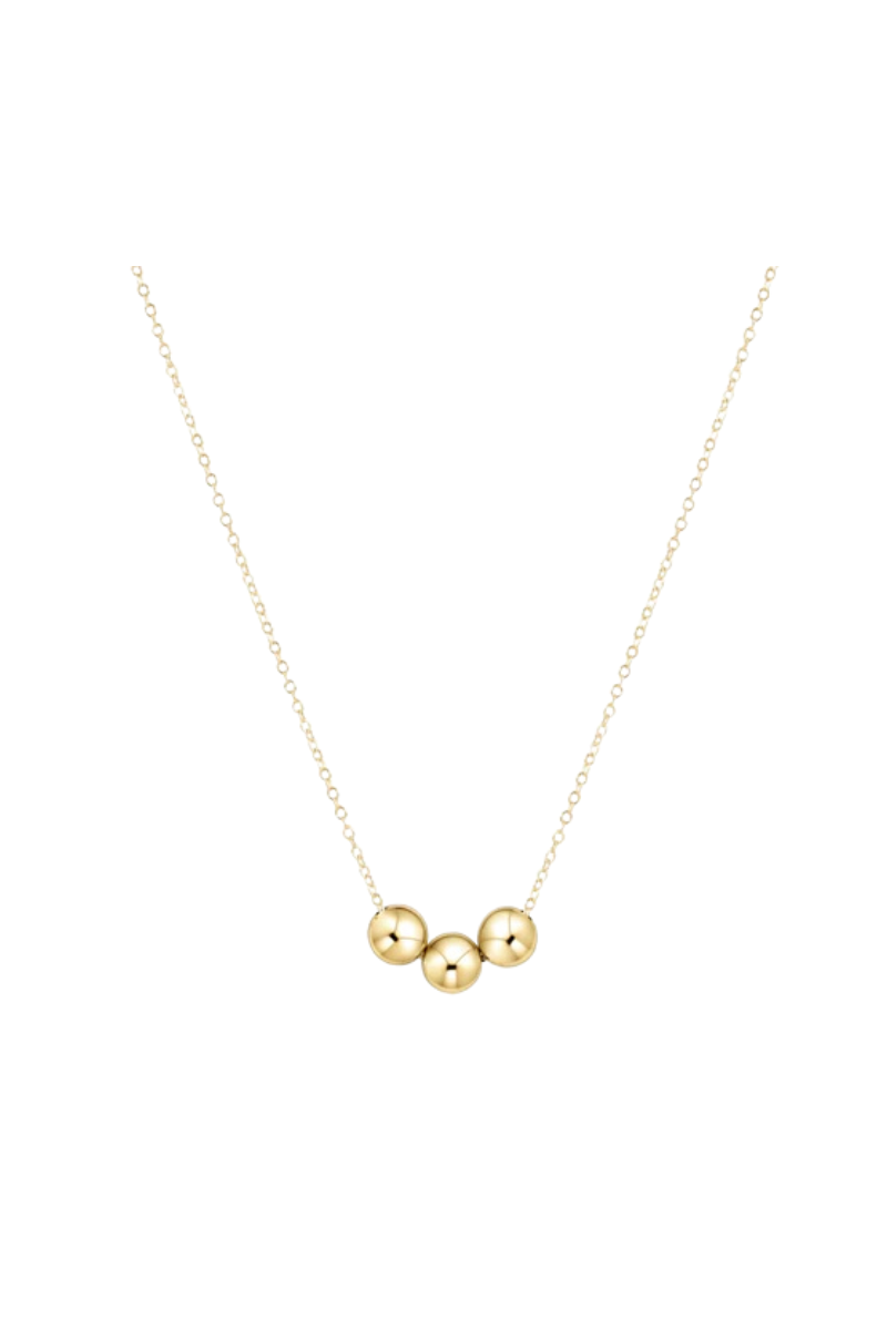 16" Necklace Gold - Joy 6mm