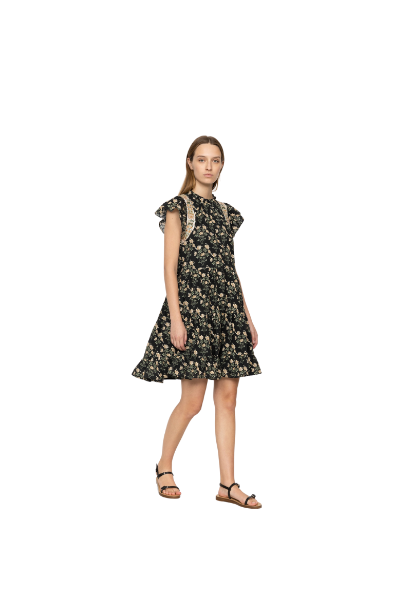emery flutter sleeve mini dress emery flutter sleeve mini dress The Emery Flutter Sleeve Tween Dress XL (14)