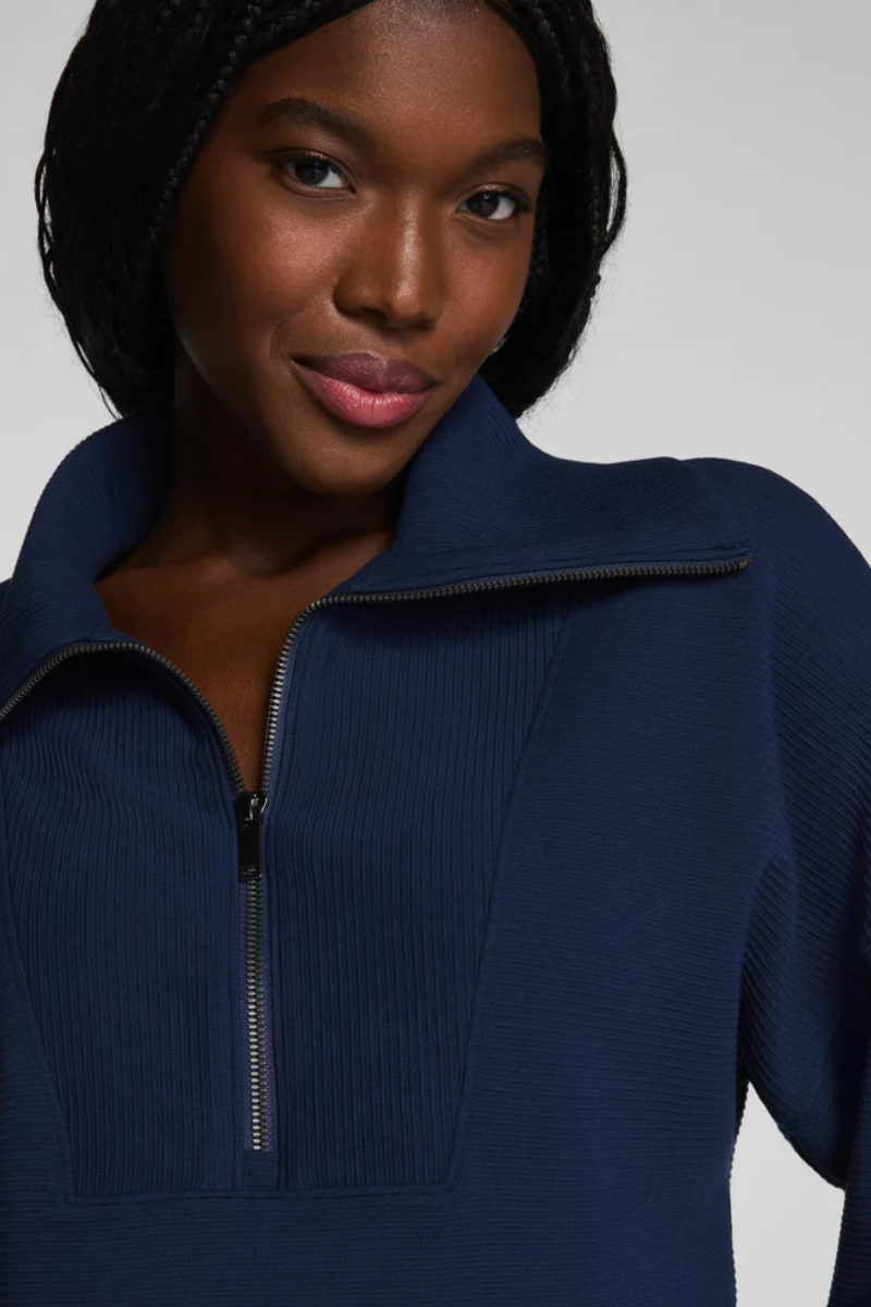 Spanx Airessentials® French Rib Half Zip