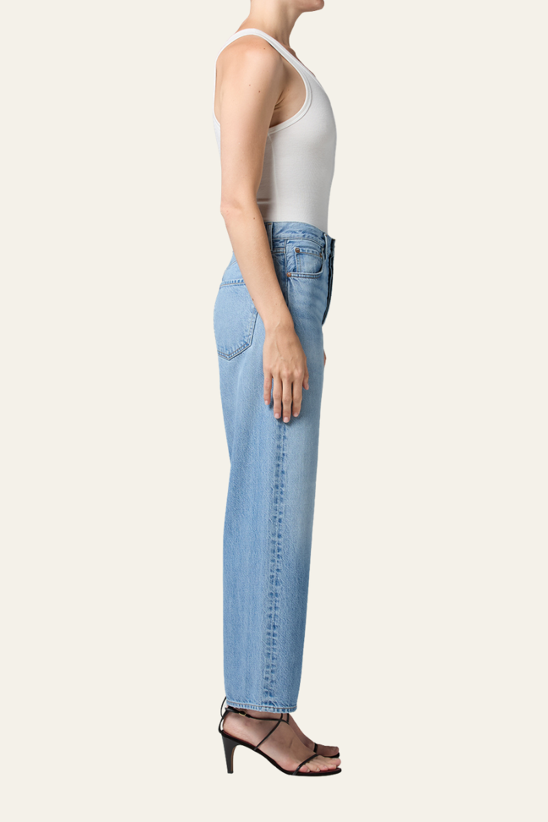 Ren High Rise Wide Leg Jean in Unison