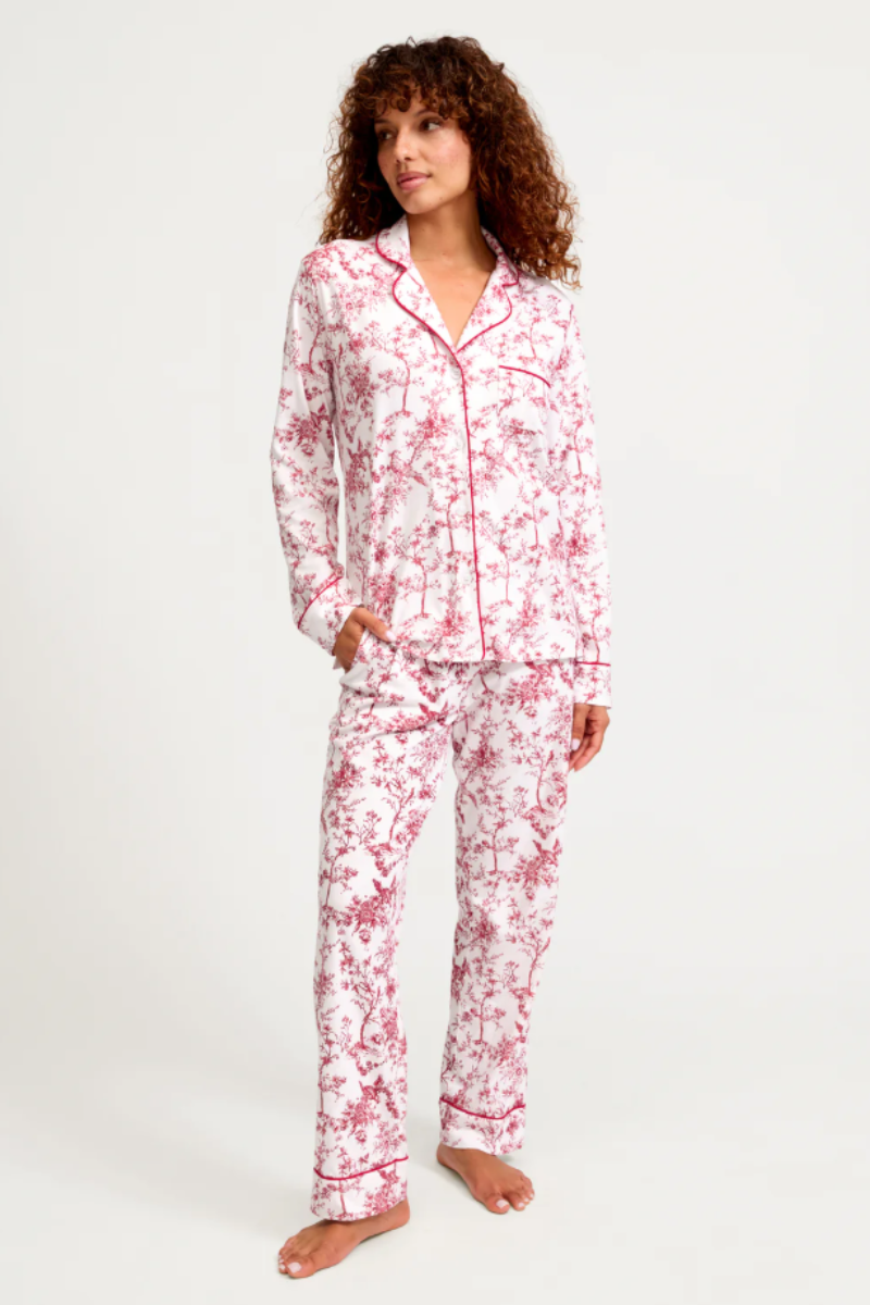 Pima Long Sleeve Pajama Set