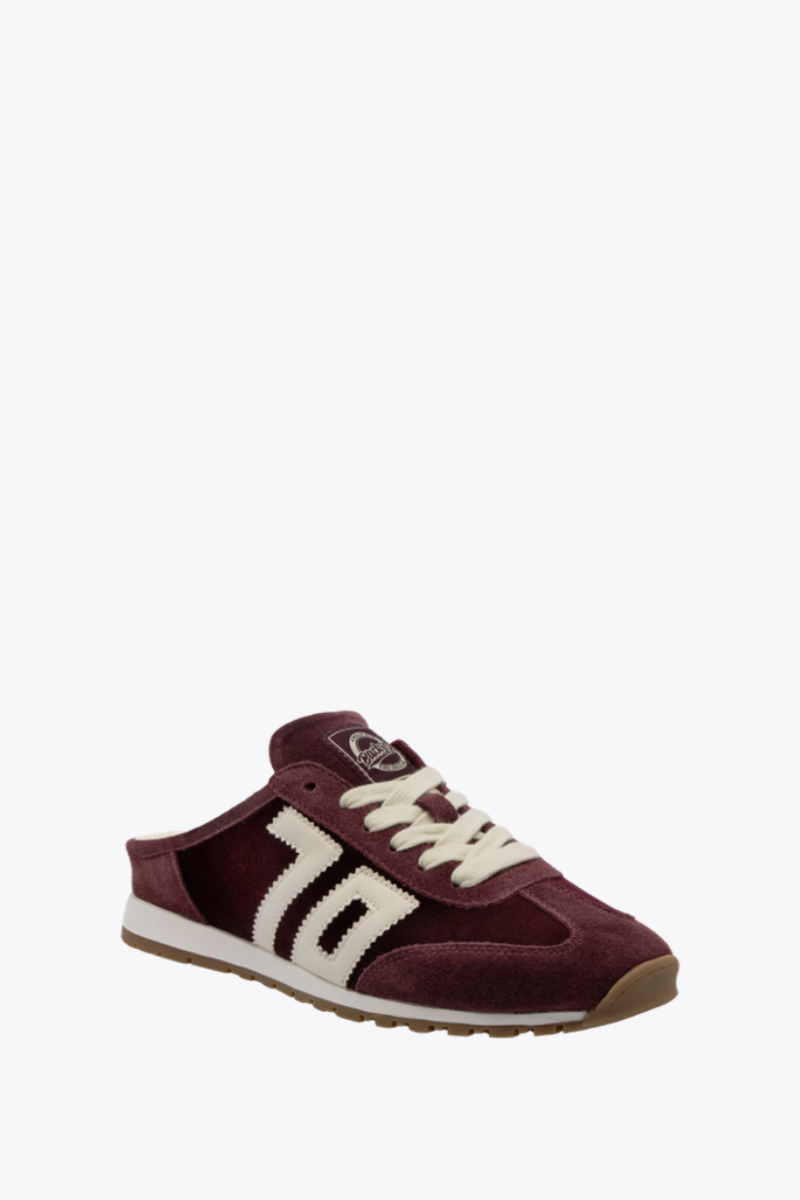 Back 70 Streetwear Venice in Velvet Wine Sneaker