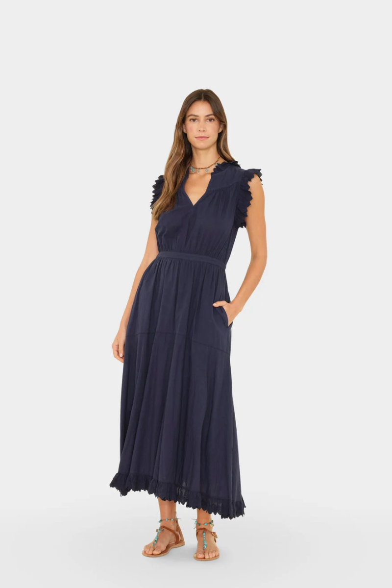 Navy Britta Dress
