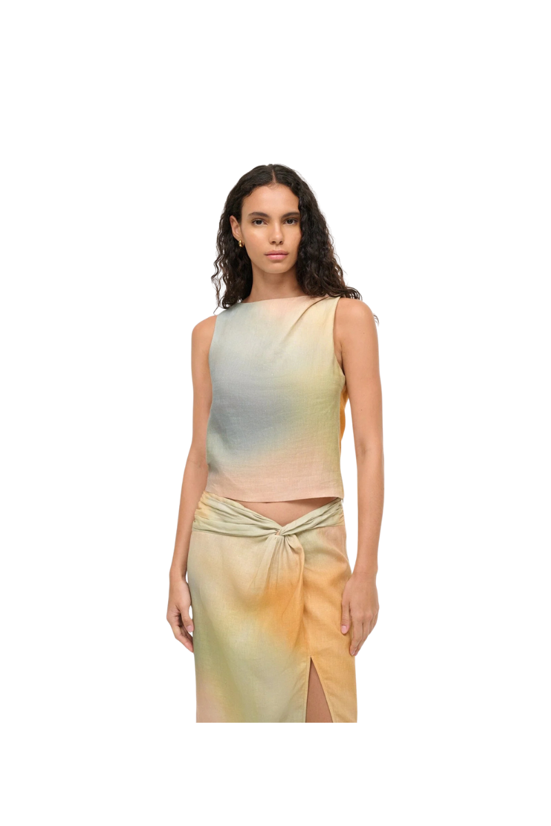 staud boa linen dress Boa Linen Top
