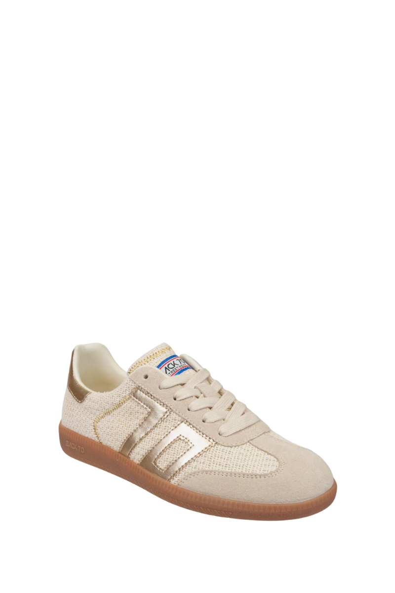 Back 70 Streetwear Iuta Sneakers Gold