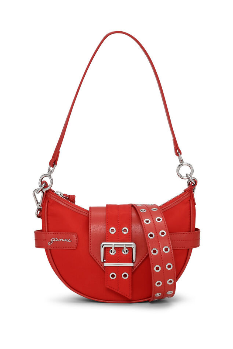 Bucky Bag Small Crossbody Nylon - Racing Red