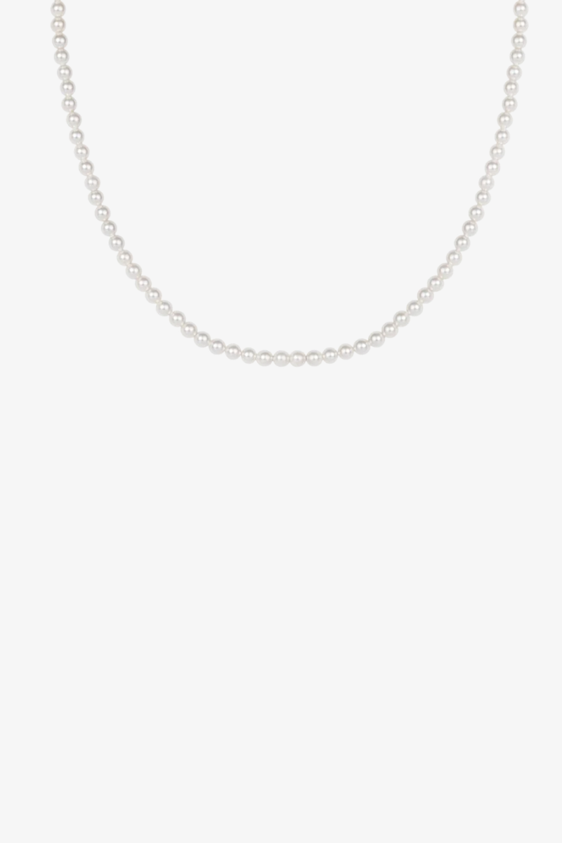 15" Choker Classic Pearl 3mm Bead