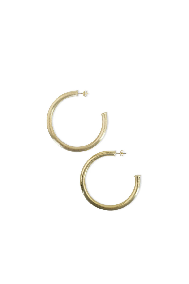 Arlene Brushed Hoops
