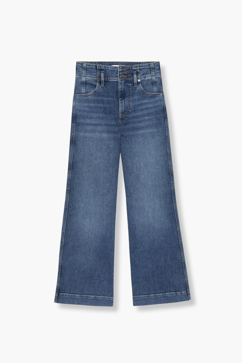 The Seamed Wide Trouser Crop