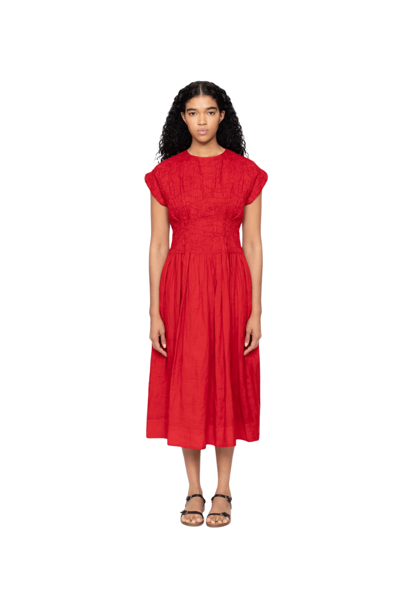 Imogen Solida Midi Dress