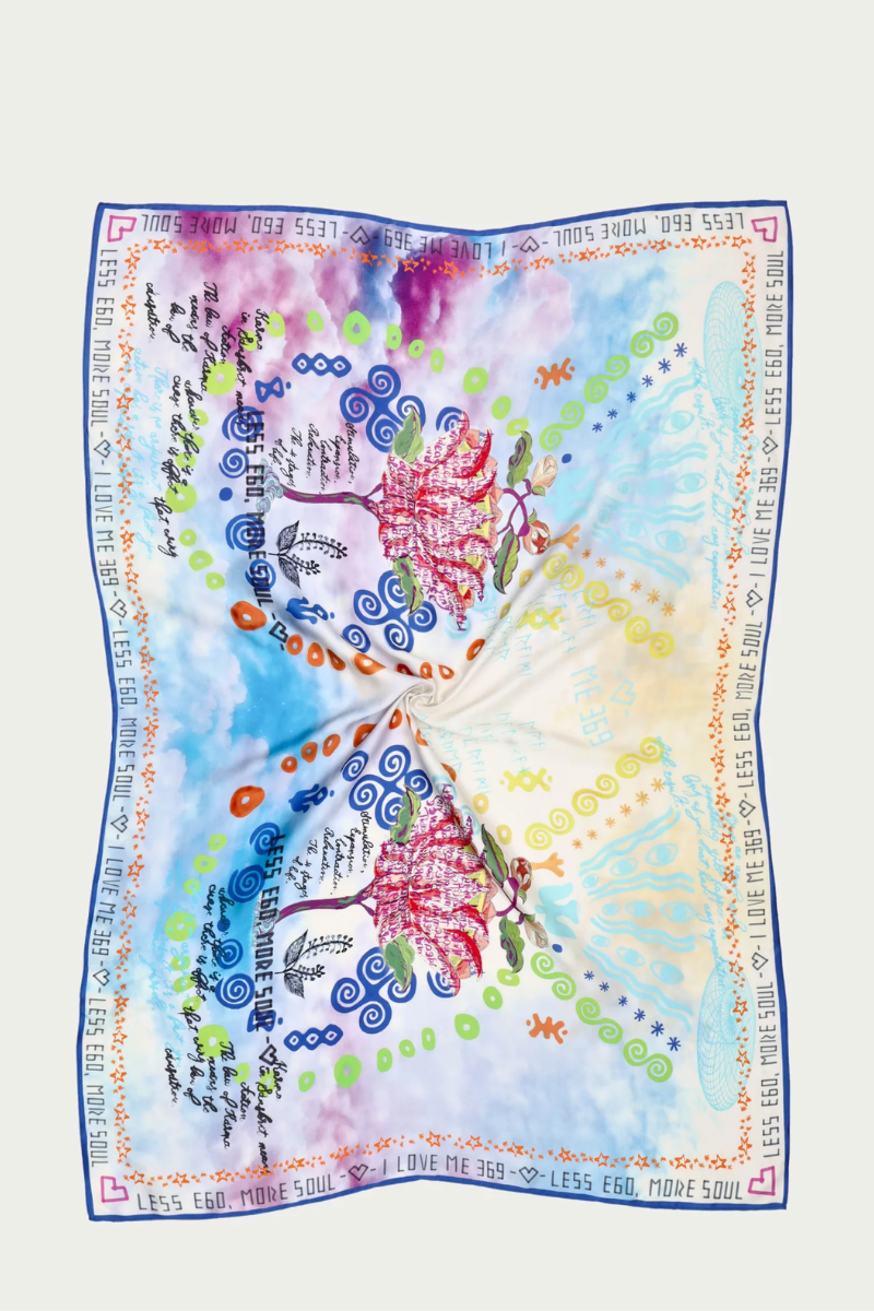 River Runic Whisper Scarf