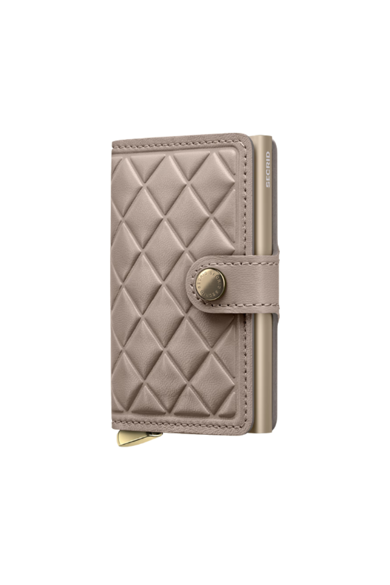 Premium Miniwallet - Emboss Diamond Chalk