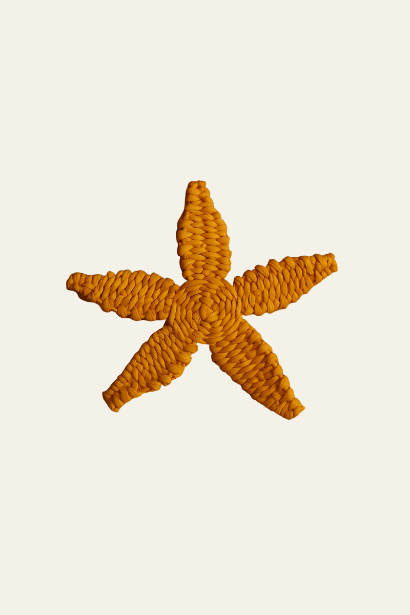 Woven Starfish Charm