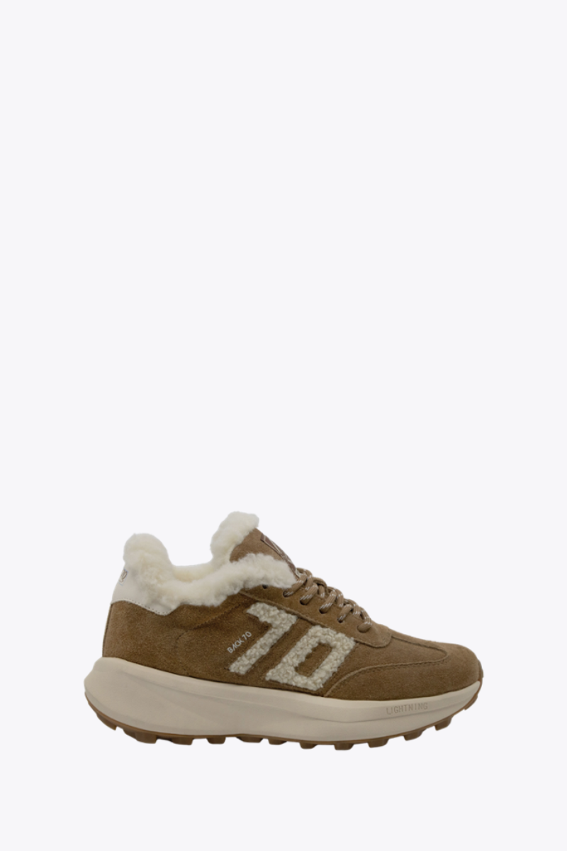 Back 70 Streetwear Lightning W26 Sneaker in Tobacco Butter