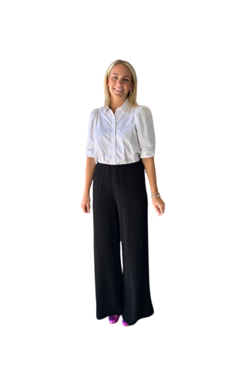 Clean Wide Leg Pant