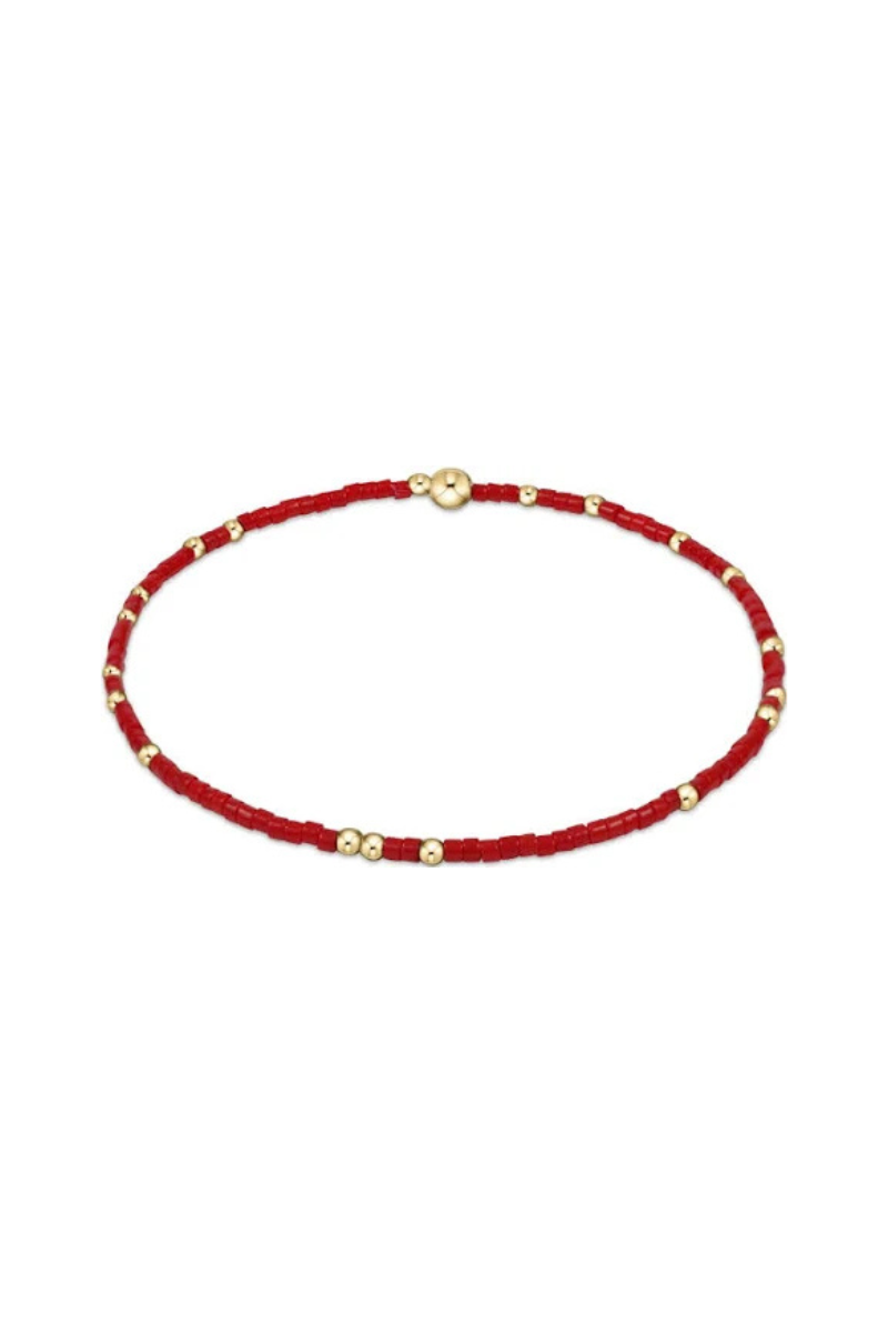 Hope Unwritten Bracelet - Bright Red