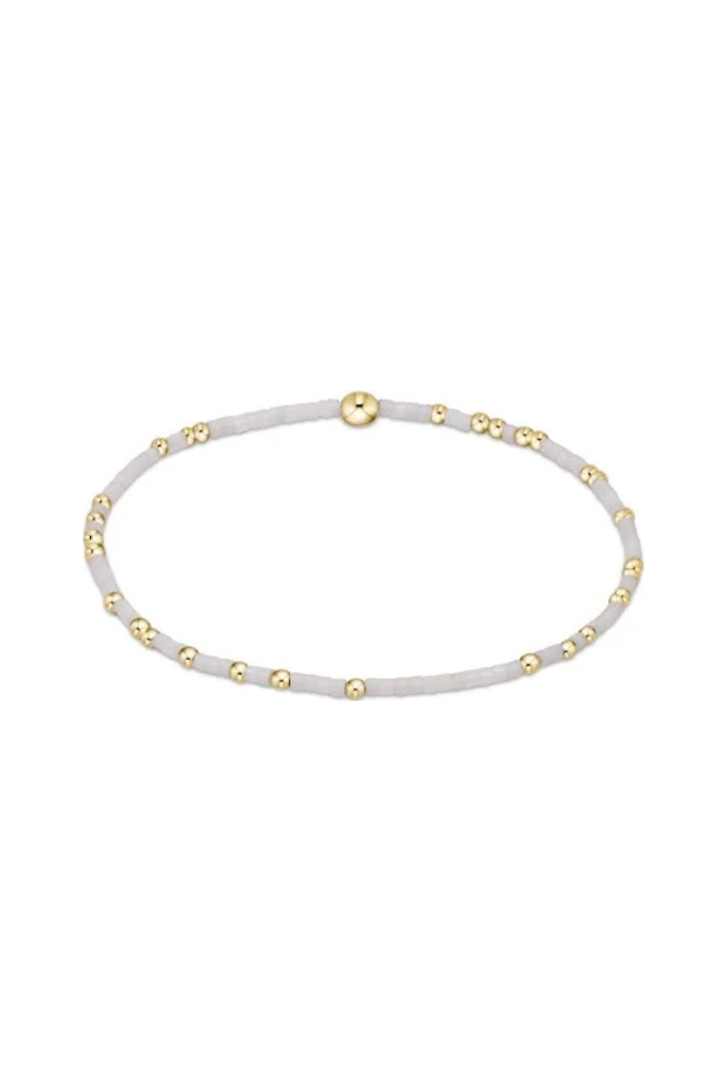 Hope Unwritten Bracelet - White