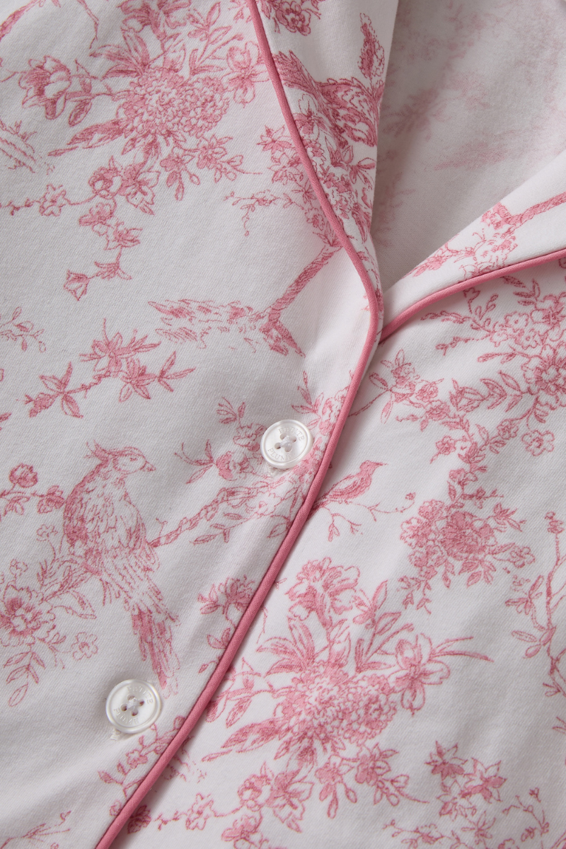 Womens Pima Cotton Tulip Pajama Set