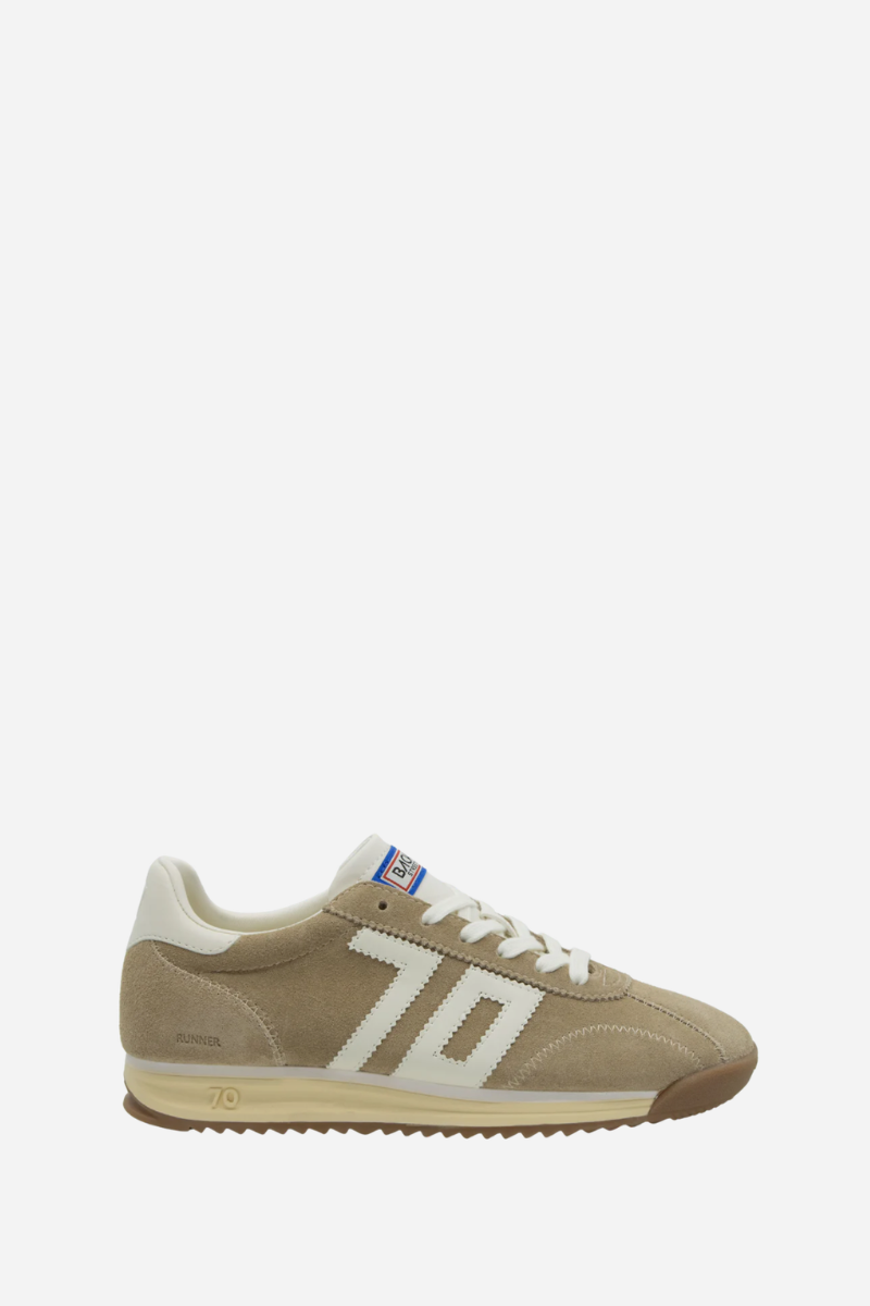 Back 70 Streetwear Runner in Tan Sneaker