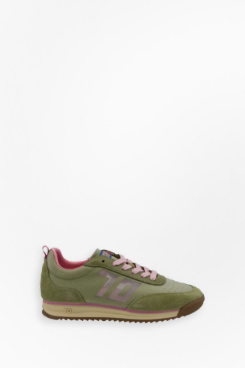 Back 70 Streetwear Jump in Olive Sneakers