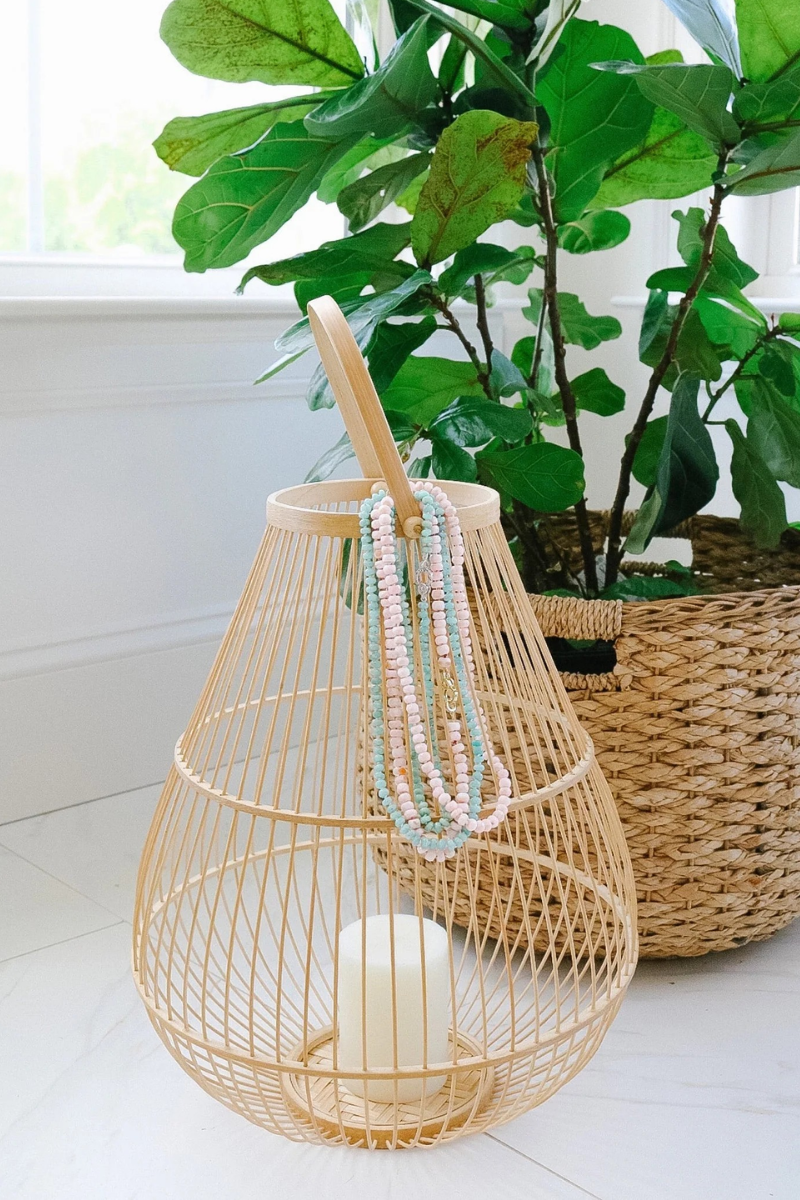 Peruvian Pink Opal Hand Knotted Candy Crush Necklace