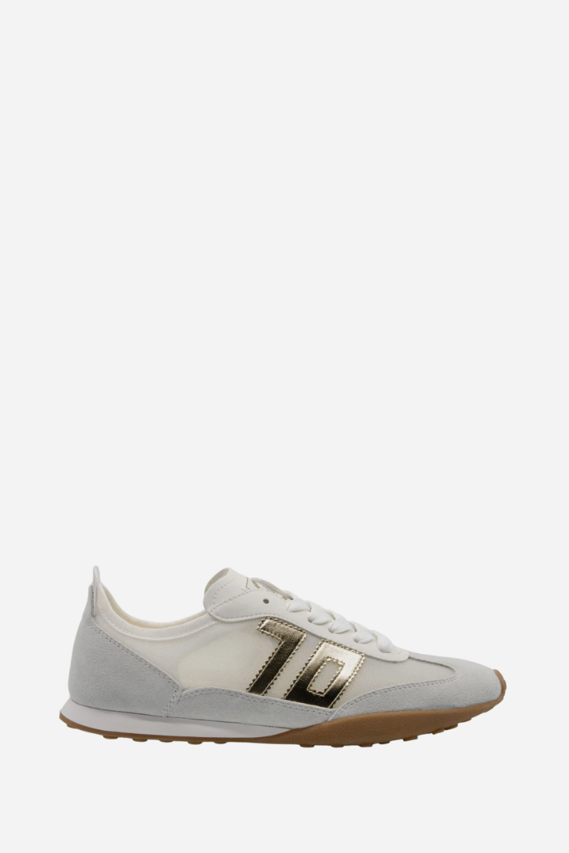 Back 70 Streetwear Paris S26 in White Gold Sneakers