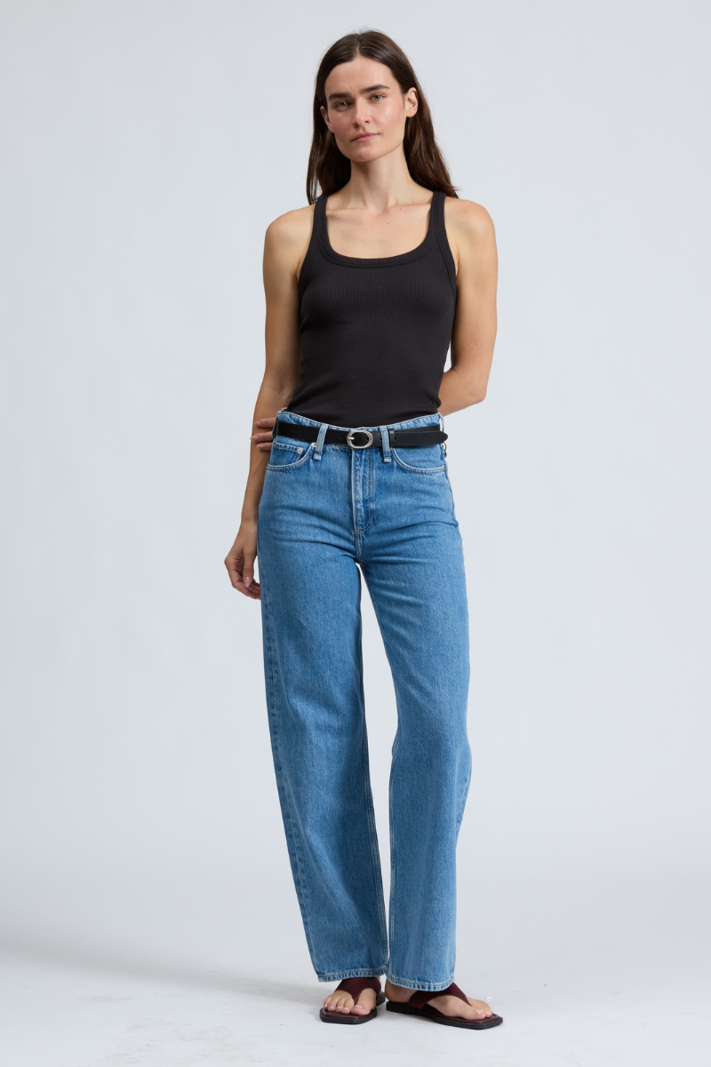 The Essential Rib Wide String Tank