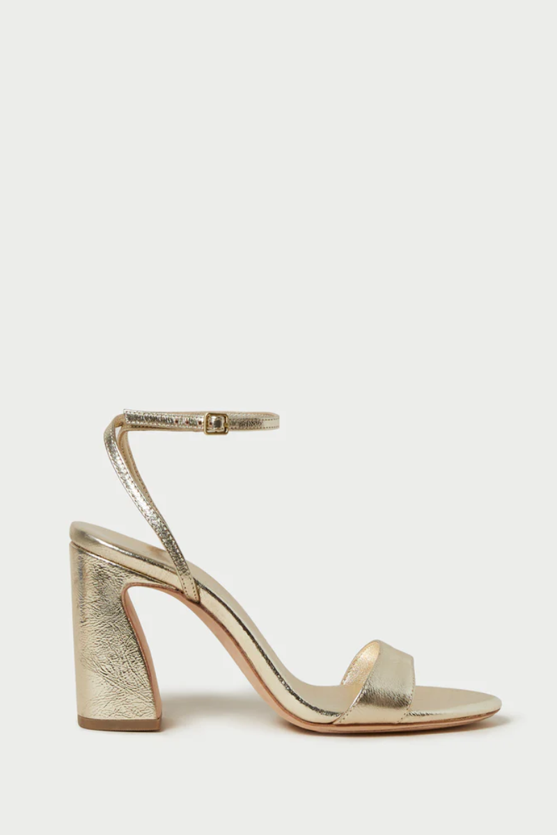 Malia Curved Heel Simple Sandal