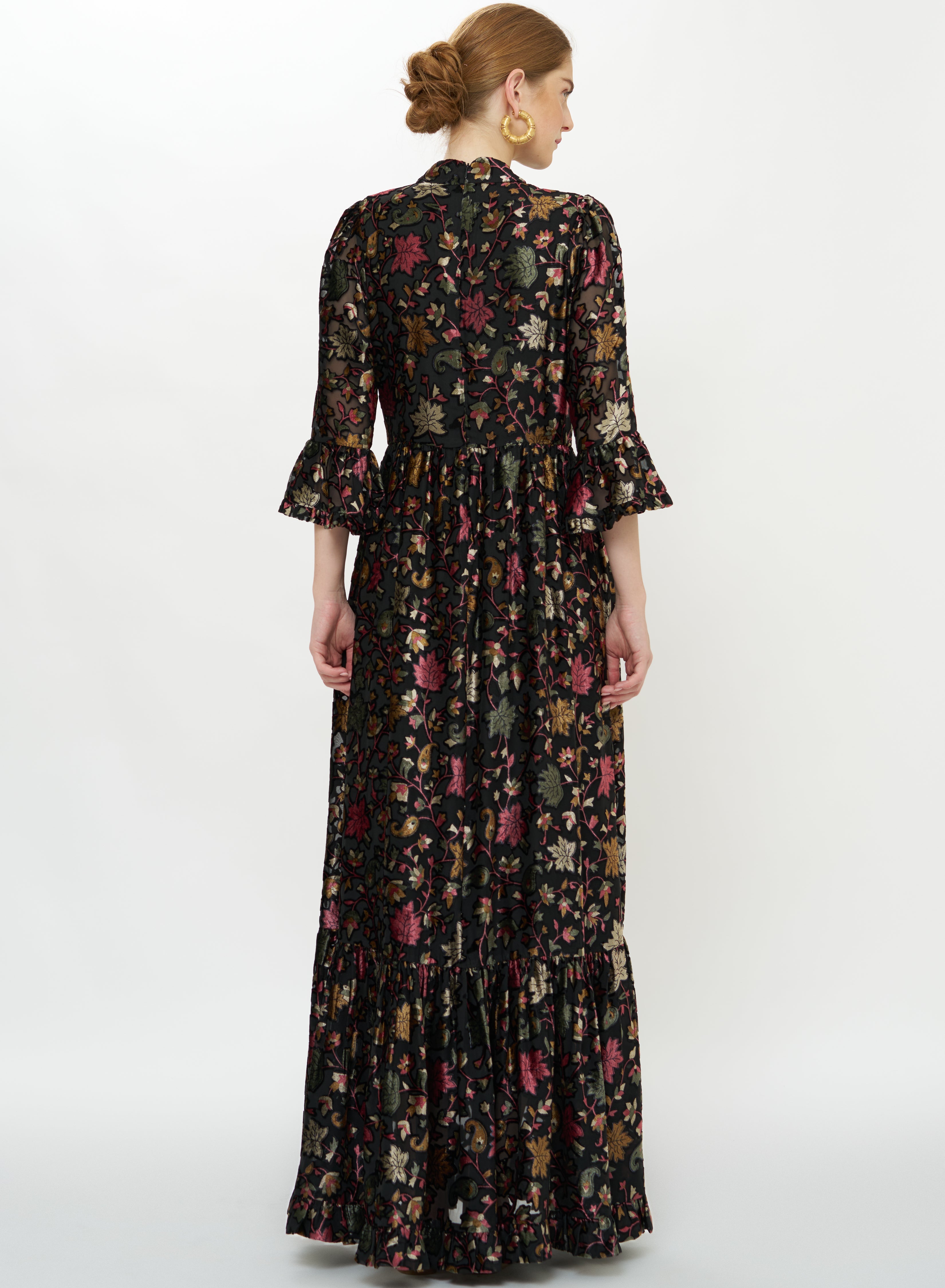 High Neck Bell Maxi