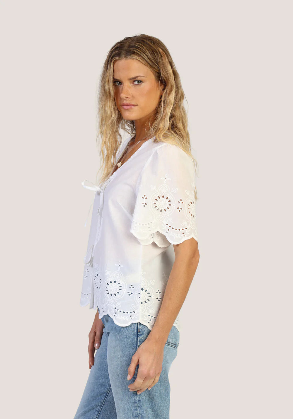 Olivia Top in White