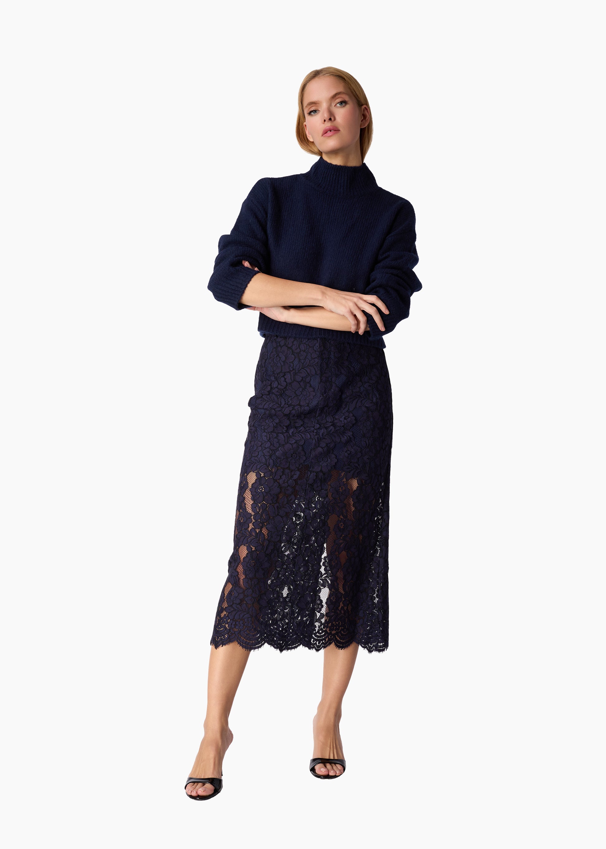 Catherine Cropped Sweater