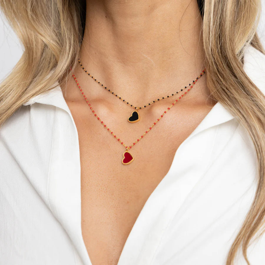 Paisley Heart Necklace