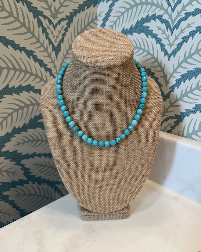 Liv James - Turquoise Round Necklace