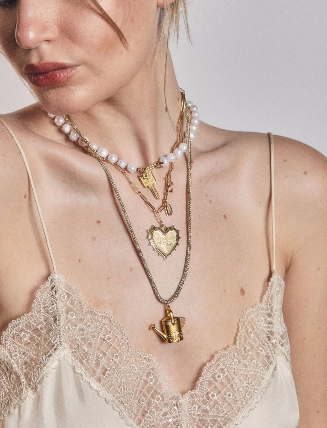 Hart Gold Lurex Necklace Cord