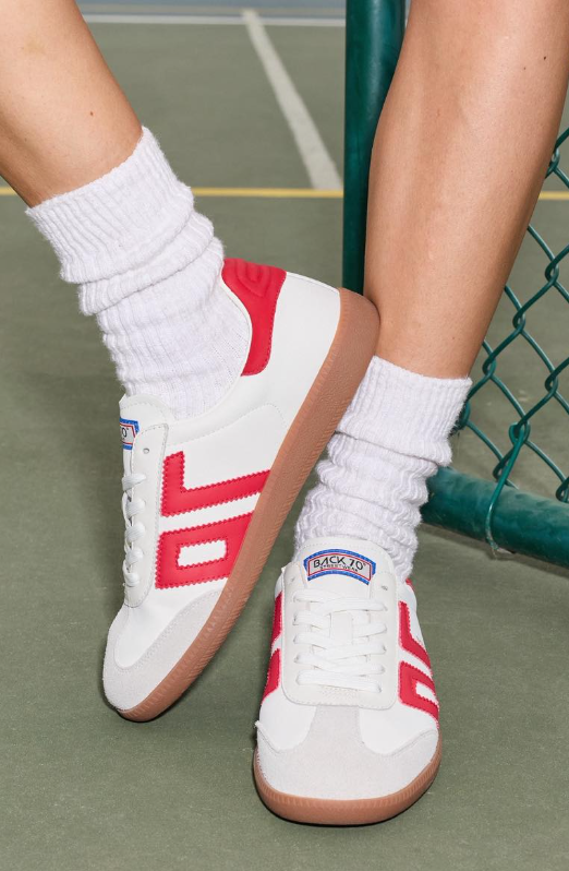 Back 70 Streetwear Cloud Sneakers Red